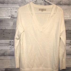 White Loft Sweater